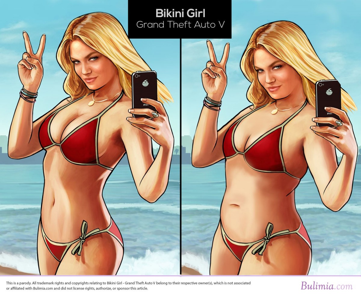 ゲームの女性キャラに “現実味” を加えてみたら…ぽっちゃりな健康体系に