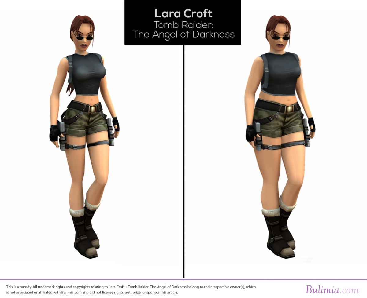 ゲームの女性キャラに “現実味” を加えてみたら…ぽっちゃりな健康体系に