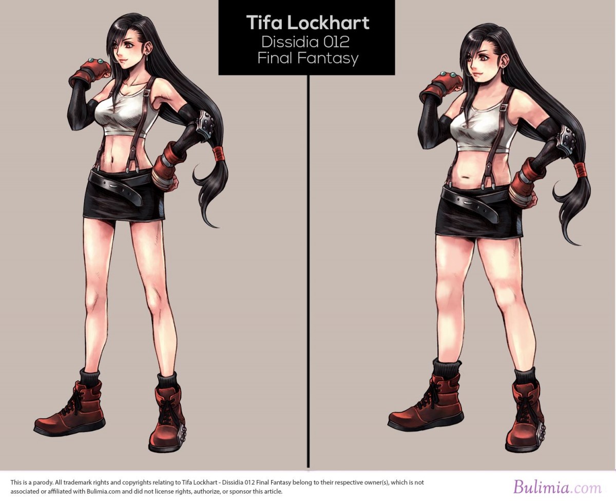 ゲームの女性キャラに “現実味” を加えてみたら…ぽっちゃりな健康体系に