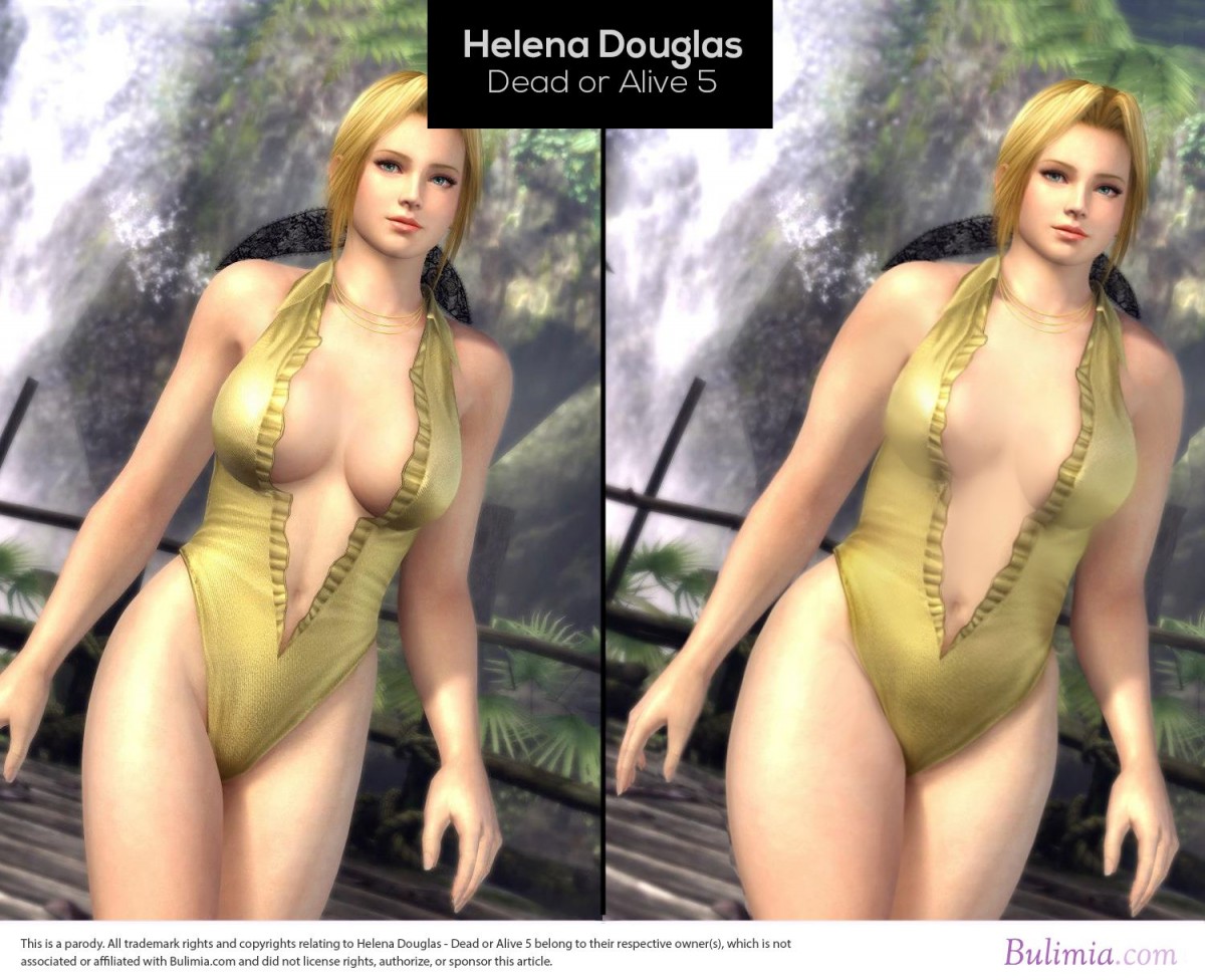 ゲームの女性キャラに “現実味” を加えてみたら…ぽっちゃりな健康体系に