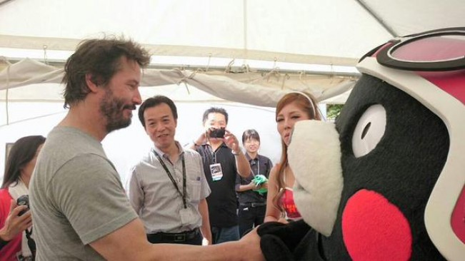 キアヌ・リーヴス、くまモン、Keanu Reeves