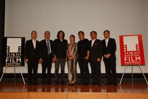 第28回「東京国際映画祭」記者会見に出席した行定勲監督