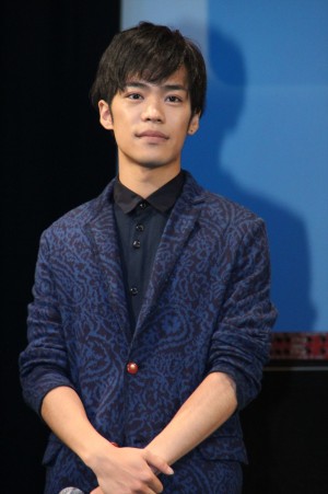 『BORUTO ‐NARUTO THE MOVIE‐』完成披露試写会舞台挨拶に登壇した小野賢章