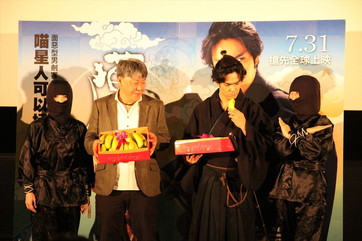 『猫侍』台湾で世界最速公開決定！ 北村一輝「次回は台湾と日本の合作で作れるかも」