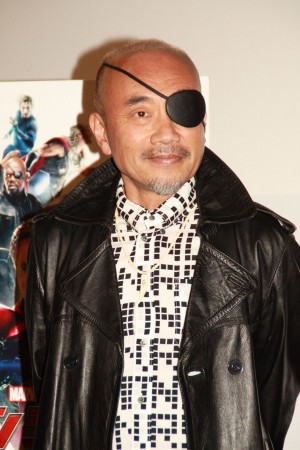 『アベンジャーズ／エイジ・オブ・ウルトロン』大ヒット舞台挨拶に登壇した竹中直人
