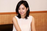 『花燃ゆ』プレスミーティングに出席した井上真央