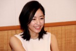 『花燃ゆ』プレスミーティングに出席した井上真央