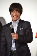 『内村さまぁ～ず THE MOVIE エンジェル』完成披露舞台挨拶に登場した内村光良（ウッチャンナンチャン）