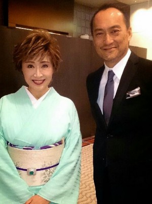小林幸子が公開した渡辺謙との2ショット写真