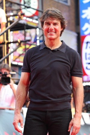 『ミッション：インポッシブル／ローグ・ネイション』ジャパンプレミアに登場したトム・クルーズ