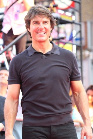 『ミッション：インポッシブル／ローグ・ネイション』ジャパンプレミアに登場したトム・クルーズ