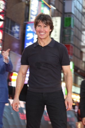 『ミッション：インポッシブル／ローグ・ネイション』ジャパンプレミアに登場したトム・クルーズ