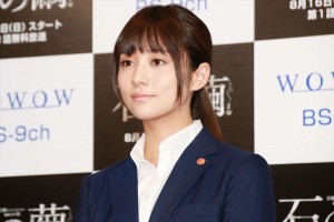 木村文乃、『連続ドラマW 石の繭』制作発表記者会見にて