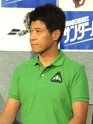 『サンダーバード ARE GO』記者会見に出席した花輪英司