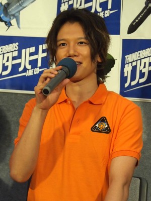 『サンダーバード ARE GO』記者会見に出席したKENN