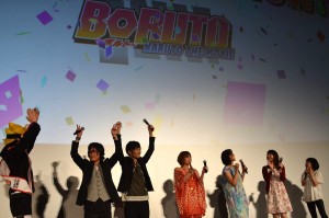 『BORUTO ‐NARUTO THE MOVIE‐』初日カウントダウンイベントにて
