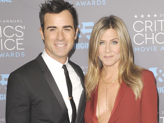 ジェニファー・アニストン＆ジャスティン・セロー　Jennifer Aniston＆Justin Theroux