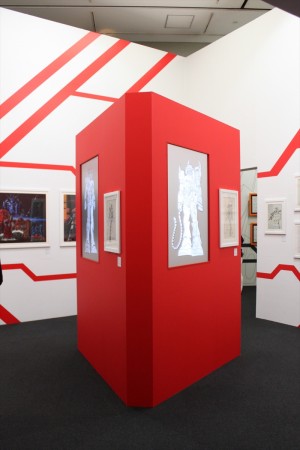 「メカニックデザイナー　大河原邦男展」の様子