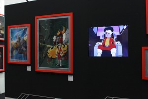 「メカニックデザイナー　大河原邦男展」の様子