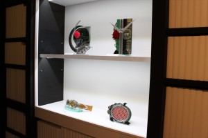 「メカニックデザイナー　大河原邦男展」の様子