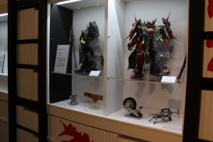 「メカニックデザイナー　大河原邦男展」の様子
