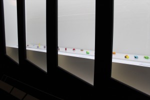 「メカニックデザイナー　大河原邦男展」の様子