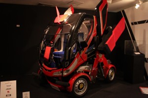 「メカニックデザイナー　大河原邦男展」の様子