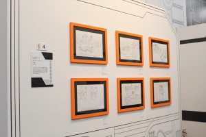 「メカニックデザイナー　大河原邦男展」の様子