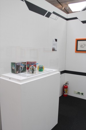 「メカニックデザイナー　大河原邦男展」の様子