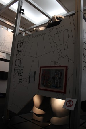 「メカニックデザイナー　大河原邦男展」の様子