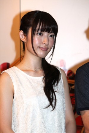 「メカニックデザイナー　大河原邦男展」に出席した小松未可子