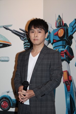 「メカニックデザイナー　大河原邦男展」に出席した保志総一朗