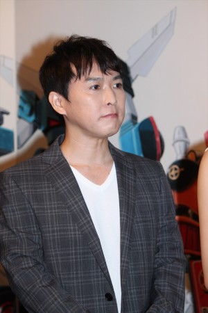 「メカニックデザイナー　大河原邦男展」に出席した保志総一朗