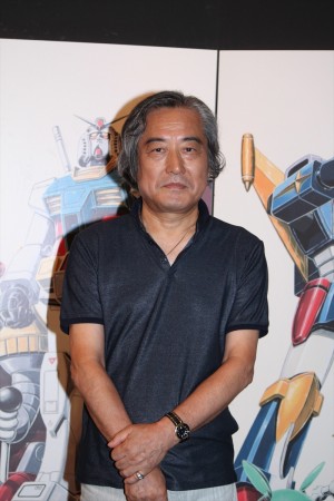 「メカニックデザイナー　大河原邦男展」に出席した大河原邦男