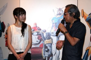 「メカニックデザイナー　大河原邦男展」の様子