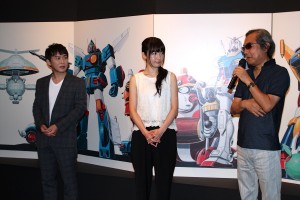 「メカニックデザイナー　大河原邦男展」の様子