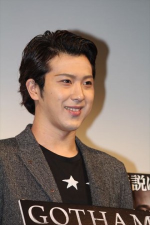 『GOTHAM／ゴッサム』DVDリリース記念イベントに登場した尾上松也