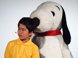 「スヌーピー・バースデー・イベント」に登場した鈴木福