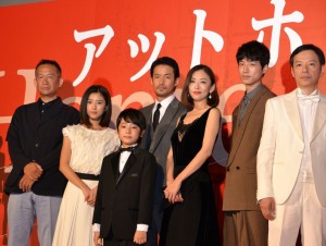 『at Home アットホーム』プレミア試写会にて
