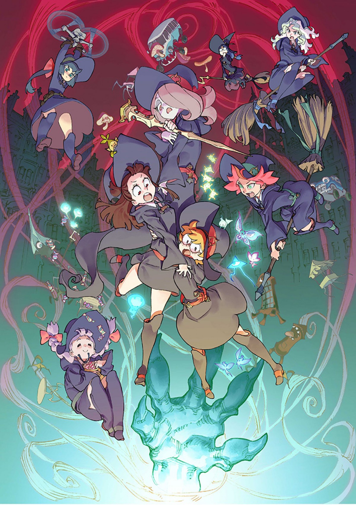 『リトルウィッチアカデミア』第二弾予告解禁　メインビジュアルに新キャラ3人の姿も