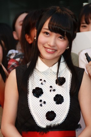 『アンフェア the end』ジャパン・プレミアに登場した向井地美音