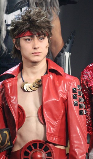 『戦国BASARA vs Devil May Cry』会見に出席した松村龍之介