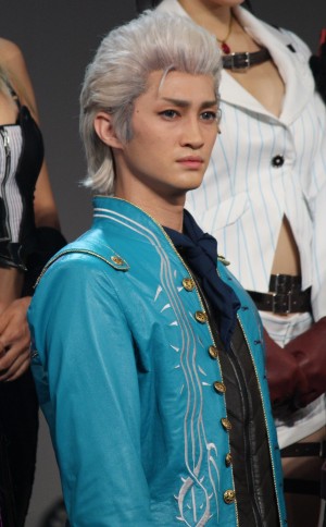 『戦国BASARA vs Devil May Cry』会見に出席した南羽翔平