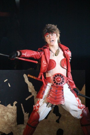 『戦国BASARA vs Devil May Cry』公開舞台稽古の様子