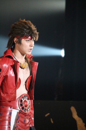 『戦国BASARA vs Devil May Cry』公開舞台稽古の様子