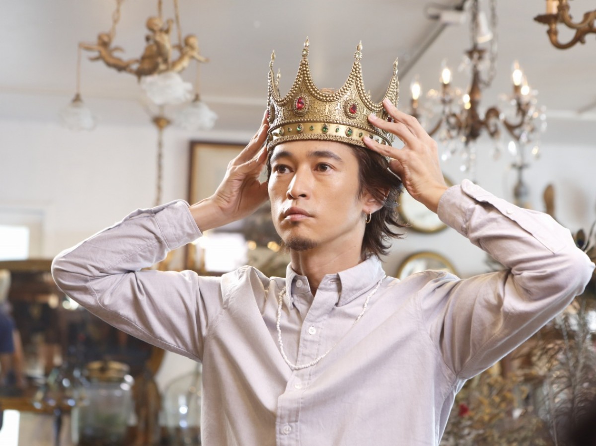 窪塚洋介、「CLASH OF KINGS」新CM「王冠」篇:メイキング画像