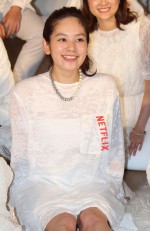 『テラスハウス』配信記念パーティに出席した筧美和子