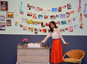 キヤノン「PIXUS」新CM発表会に登壇した石原さとみ