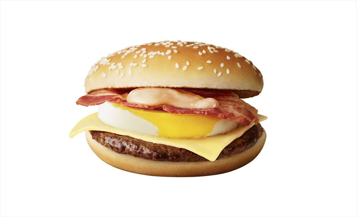 マック秋メニュー発表、月見バーガー3種＆紫いもシェイク＆もちもちチーズボール