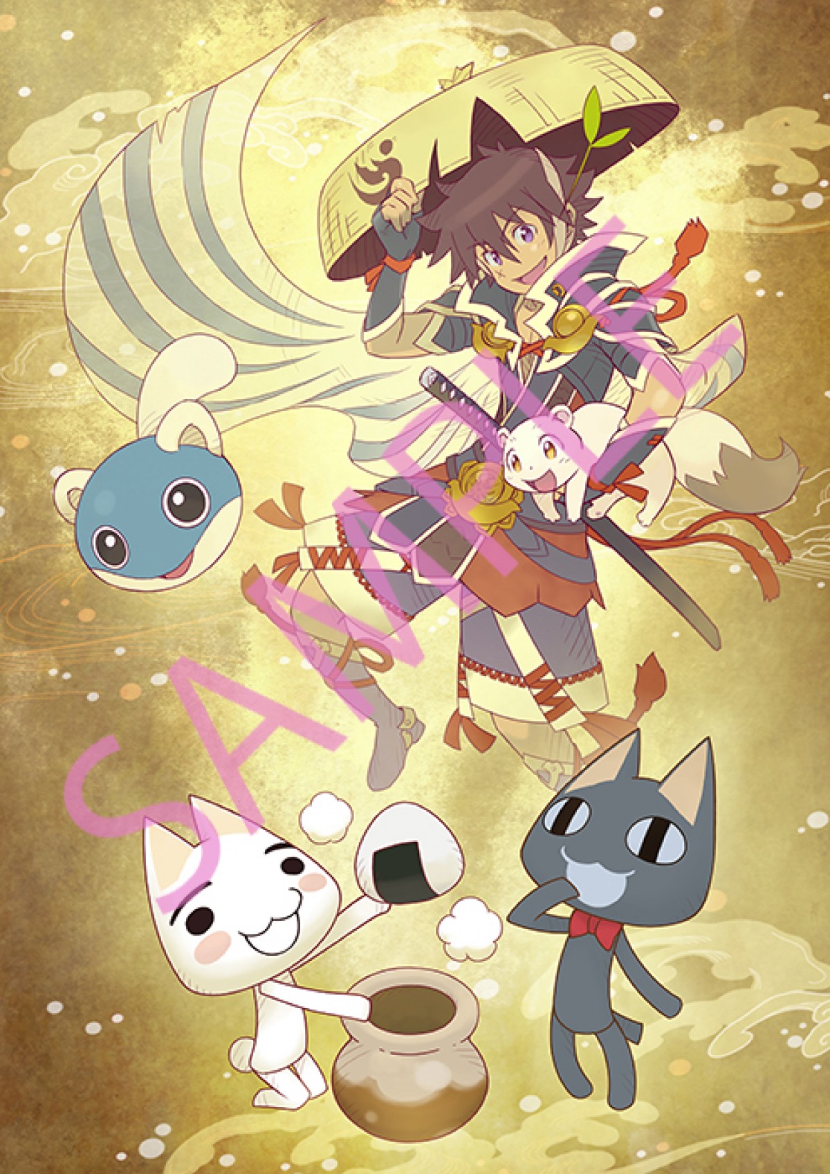 どこでもいっしょ、ダンガンロンパ＆風来のシレンとコラボ　激カワなイラスト公開